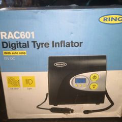 RAC601 digital tyre inflator new