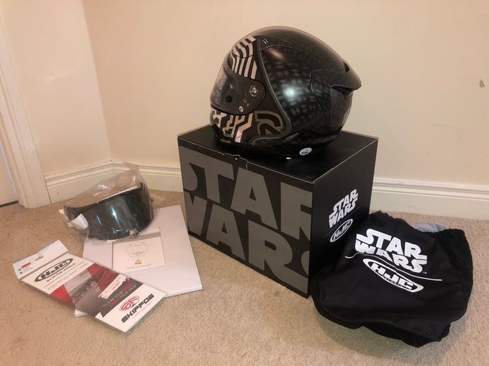 HJC Kylo Ren Star Wars RPHA 11 moto helmet