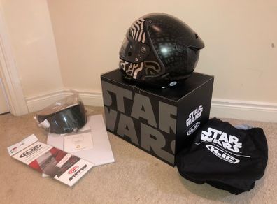 HJC Kylo Ren Star Wars RPHA 11 moto helmet