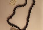 Lemon topaz, Garnet & Gold plated necklace
