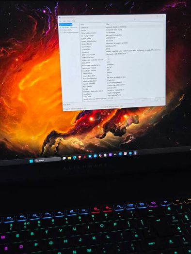 Gaming Alienware 18 Area-51 Ultra 9 18"QHD+ 32GB RAM 2TB SSD Nvidia RTX 5080