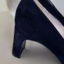 PETER KAISER Pavilia navy suede court shoe - Sz 4UK - Rrp 179 (New) Image 6