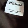 BERSHKA leopard print fur cropped bomber jacket Image 3