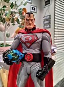DC Direct Elseworlds Series 2 Red Son President Superman 7 Inch Scale Figure