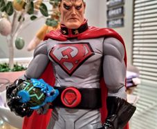 DC Direct Elseworlds Series 2 Red Son President Superman 7 Inch Scale Figure