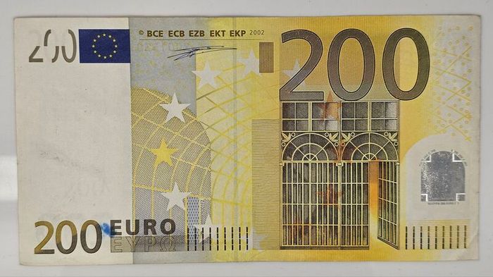 Germany 2002 200 Euro Banknote Note X Prefix
