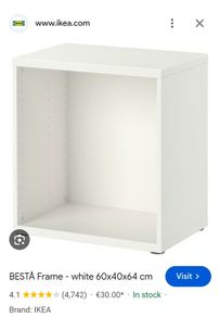 ikea BESTA Frame - storage unit