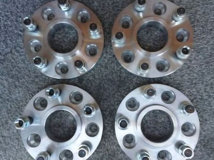 AUDI VW 5x112 - -> BMW 5x120 Alloy Wheel Adapters / Spacers. 20mm Each Side. R19 BMW Fat Five Tiger Claw Alloy Wheels.