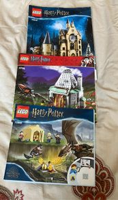 lego instruction manuals x 4