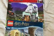 lego instruction manuals x 4