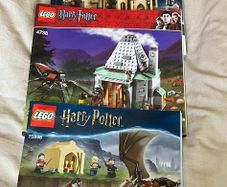 lego instruction manuals x 4