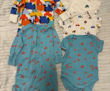 Baby bodies and sleep suits