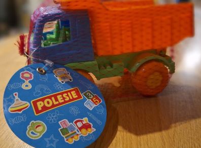 Polesie Orange, Blue and Green Tipper Truck