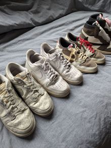 3x Pairs Second Hand Nike Trainers