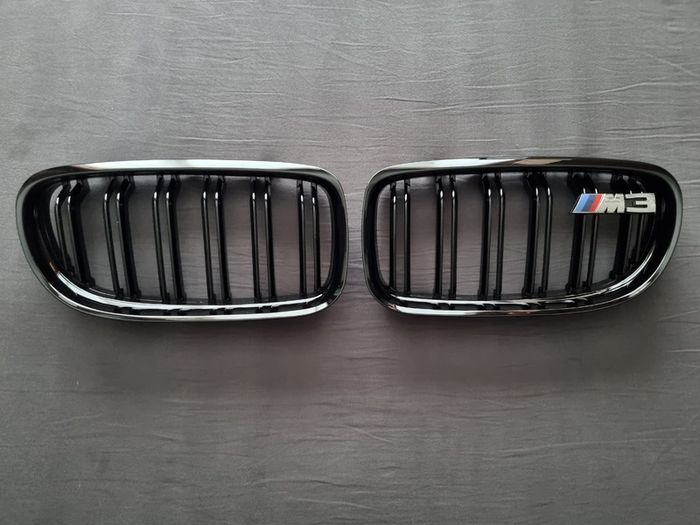 BMW 3 Series E90 E91 Lci Kidney Grilles With M3 Badge Brand New