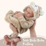 SALE | Lifelike Reborn-Baby Dolls Boy 17 Inch Handmade Realistic Reborn Babies Dolls Newborn Baby with Soft Vinyl Body Real Life Baby Dolls with Toy Accessories Close Eyes Image 5