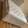 Brand New Sleigh Chesterfield Bed Frame With Mattress Image 4
