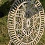 vintage cast Iron Lady Jane folding chairs Image 3