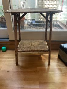 Vintage bamboo stand