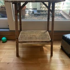 Vintage bamboo stand