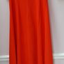 Lovely maxi red vintage dress 70's ruffle sleeves Image 3