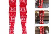Christmas Socks Knee-high