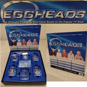 Eggheads Trivia Board Game
