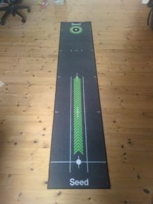 SD-34 Pro Putting Mat by Seed Golf - Like New with Accessories | Quick Sale EUR45