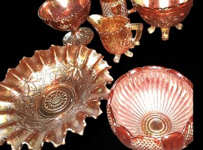 Carnival glass bundle