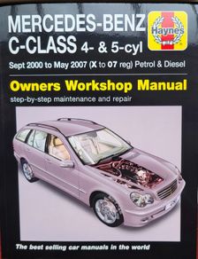 Haynes Manual Mercedes-Benz C-Class 4- & 5-cyl