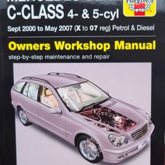 Haynes Manual Mercedes-Benz C-Class 4- & 5-cyl