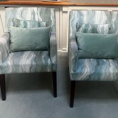 Bespoke set of custom made chairs