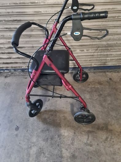 Lightweight Foldable walking aid rollator