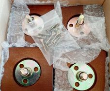 Wooden risers (set of 4) BNIB