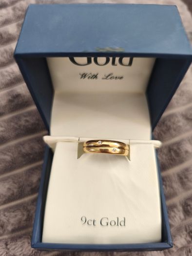 9ct Gold Ring size M or N