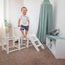 Adventure Climbing tower Wooden Playground with Slide Image 6