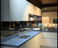Kube Kitchen Bronze Copper Effect Mirror Splashback