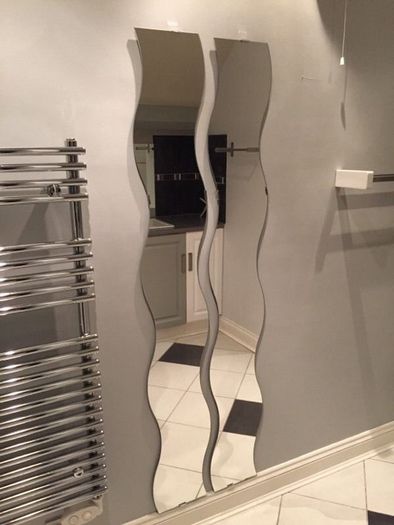 Wavy Decorative wall mirrors