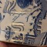 Fabulous Antique Blue and White Transferware Willow Pattern Large Lidded Tureen/Vegetable Dish For Display, Unknown Maker, Most Likely Staffordshire Made Image 9