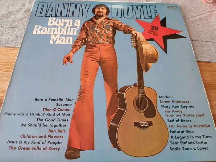 Danny Doyle Born a ramblin man 12" lp