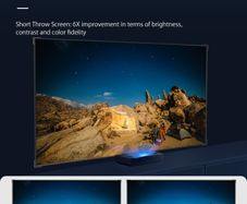 BW-VS3 ALR Black Projector Screen 4K UHD