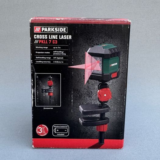 Cross line laser