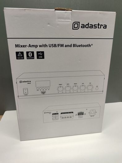 Adastra DM25 Mixer Amplifier USB FM Bluetooth