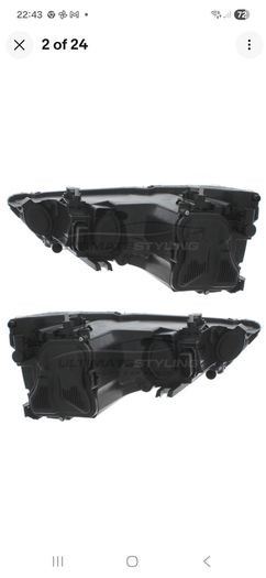 Audi A1 headlights