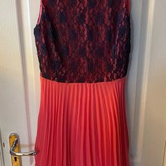 Pink dress with lace