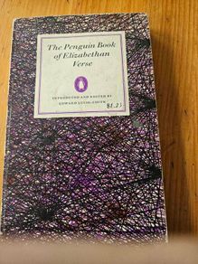 The Penguin Book Of Elizabethan Verse.  First Edition Paperback 1965. In Good Condition.  See Photos For Same.