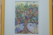 Original Michael Cullivan Mixed Media Painting