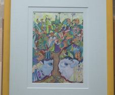 Original Michael Cullivan Mixed Media Painting