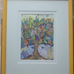Original Michael Cullivan Mixed Media Painting
