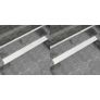 Linear Shower Drain 2 pcs Bubble 1030x140 mm Stainless Steel Image 10